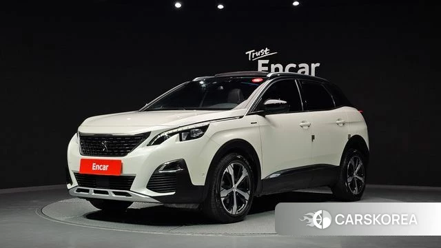 Peugeot 3008 second generation 2018 Белый из Кореи