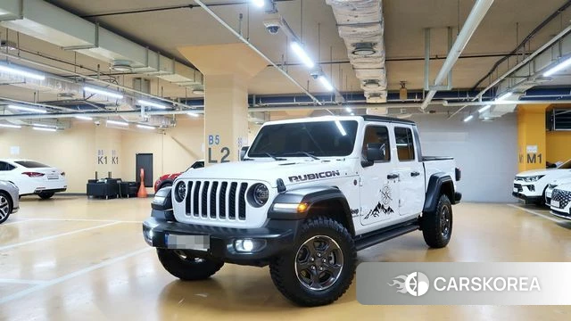 Jeep Gladiator (JT) 2022 Белый из Кореи