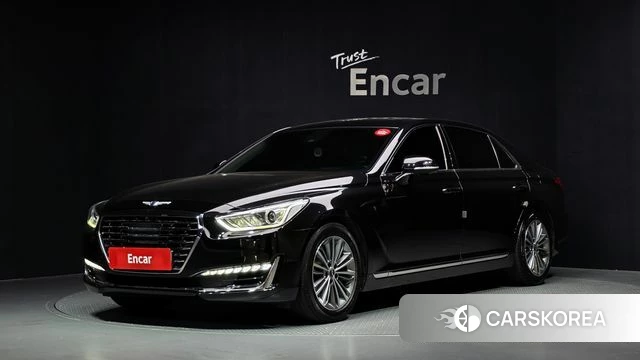 Genesis EQ900 2018 Черный из Кореи