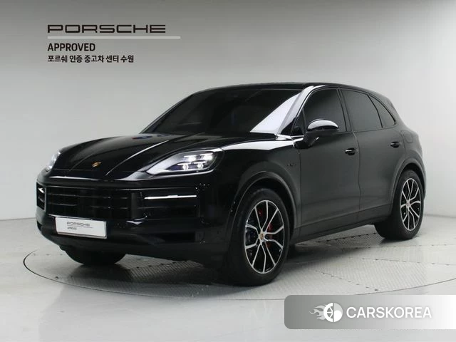 Porsche Cayenne (PO536) 2025 Черный из Кореи