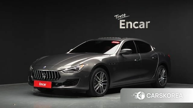 Maserati Ghibli 2020 Серый из Кореи
