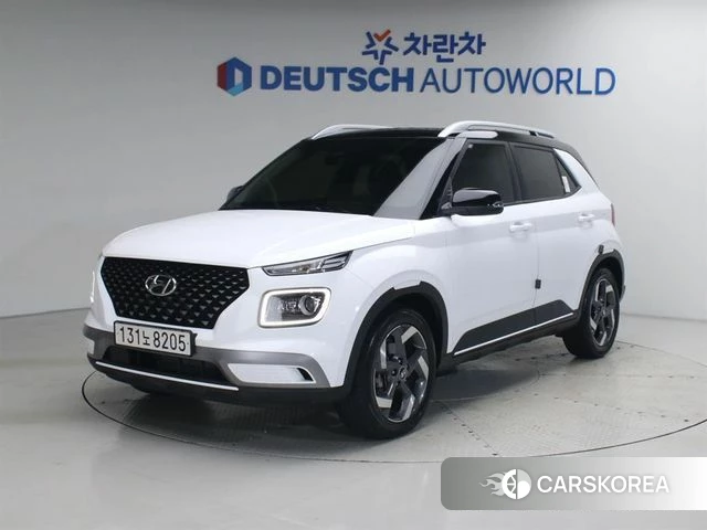 Hyundai Venue 2024 Белый из Кореи