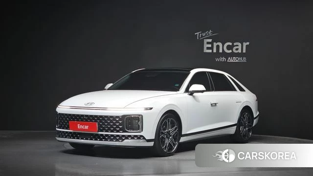 Hyundai Grandeur (GN7) 2023 Белый из Кореи