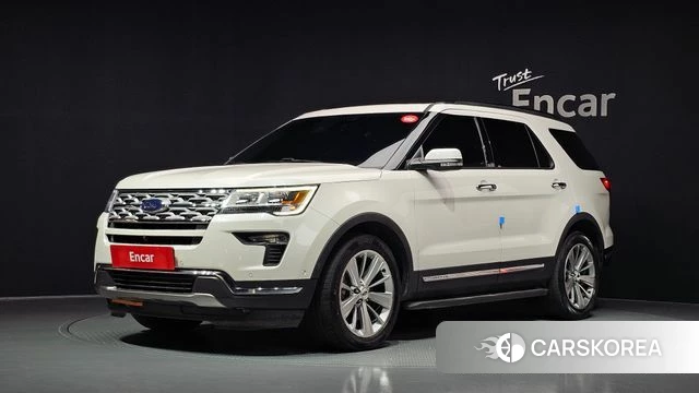 Ford Explorer 2018 Белый из Кореи