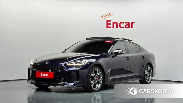 Kia Stinger 2019 Синий из Кореи
