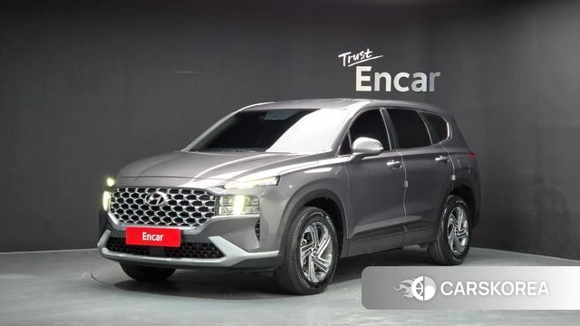 Hyundai The New Santa Fe 2021 Серый из Кореи