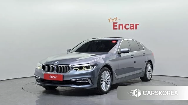 BMW 5 Series (G30) 2019 Светло-серебряный цвет из Кореи
