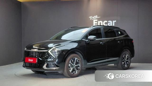 Kia Sportage 5th Generation Hybrid 2023 Черный из Кореи