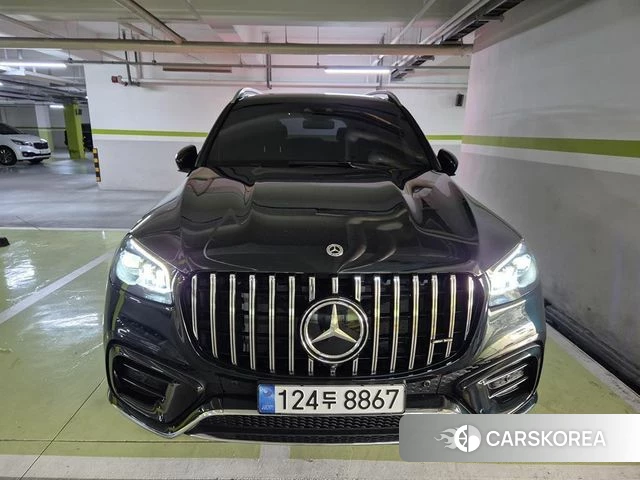 Mercedes-Benz GLS - Class X167 2024 Темно-зеленый из Кореи