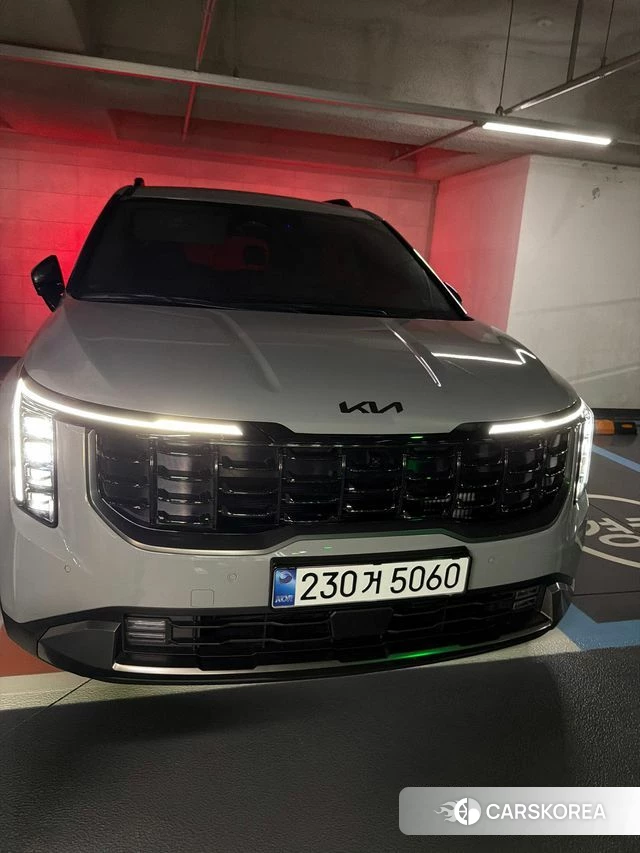 Kia The New Carnival 4th Generation 2024 Серебристо-серый из Кореи