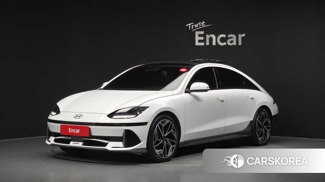 Hyundai Ionic 6 2022 Белый из Кореи