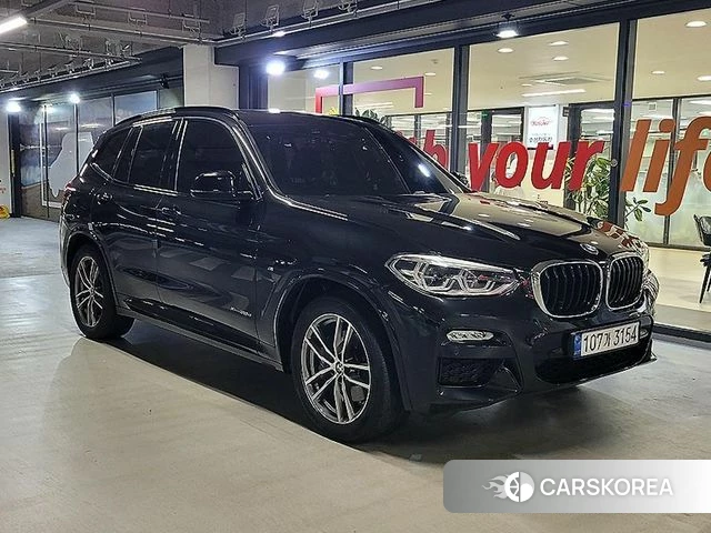 BMW X3 (G01) 2018 Черный из Кореи