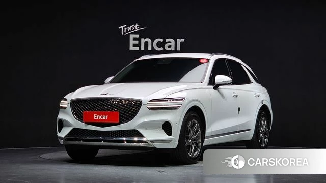 Genesis GV70 2021 Белый из Кореи