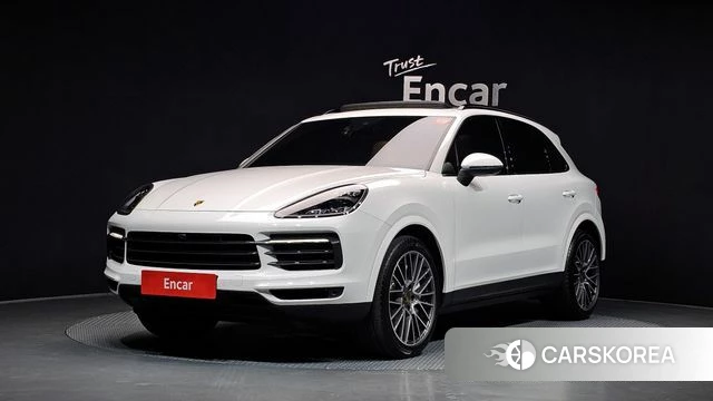 Porsche Cayenne (PO536) 2020 Белый из Кореи