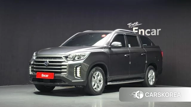 Ssangyong The New Rexton Sport 2022 Серый из Кореи
