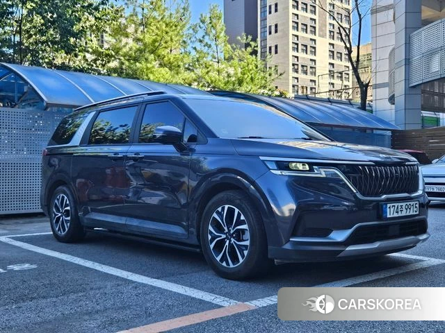 Kia Carnival 4th generation 2021 Черный из Кореи