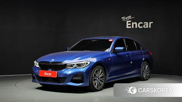 BMW 3 Series (G20) 2020 Синий из Кореи