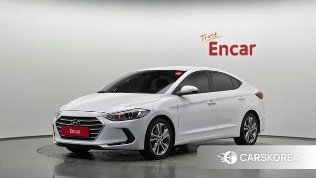 Hyundai Avante AD 2018 Белый из Кореи