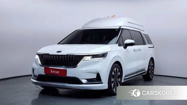 Kia Carnival 4th generation 2021 Белый из Кореи