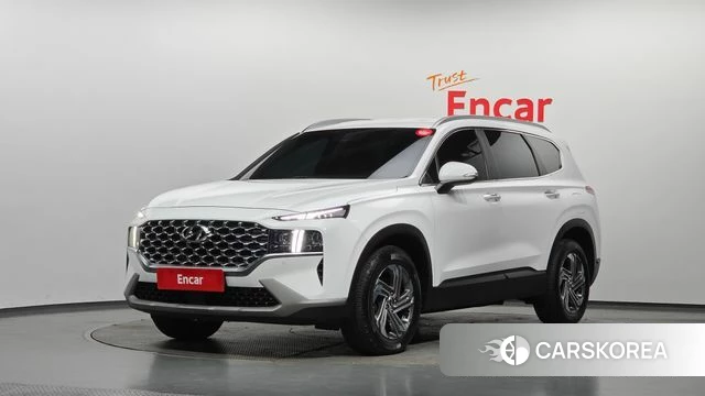 Hyundai The New Santa Fe 2021 Белый из Кореи