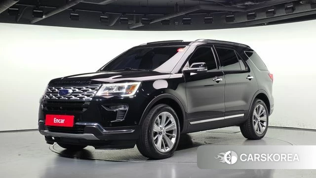 Ford Explorer 2019 Черный из Кореи