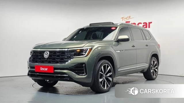 Volkswagen Atlas 2025 Зеленый из Кореи