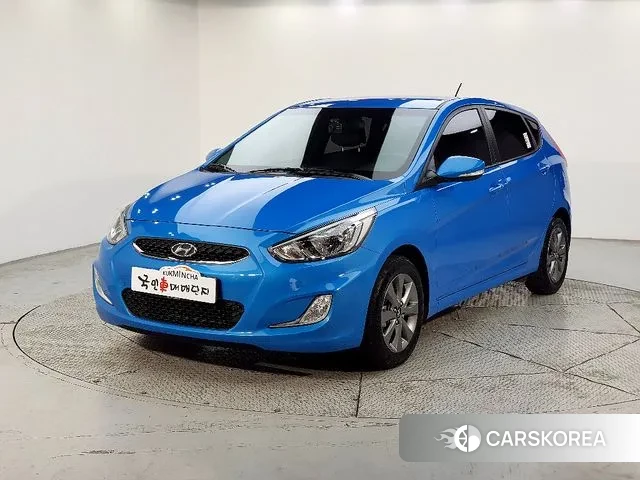 Hyundai Accent (New type) 2018 Синий из Кореи