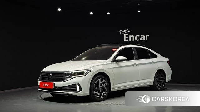 Volkswagen 7th Generation of Jetta 2024 Белый из Кореи