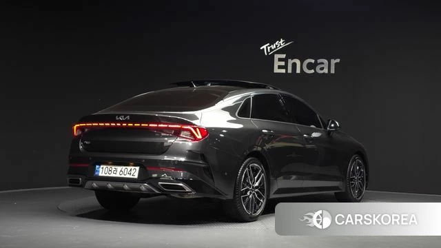 Kia K5 3rd generation 2021 Серый из Кореи