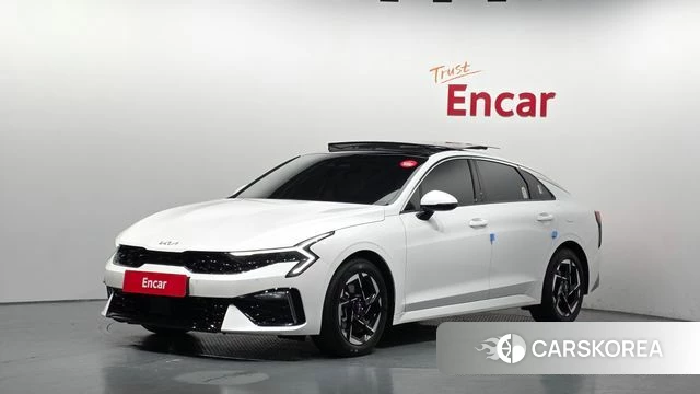 Kia The New K5 3rd generation 2024 Белый из Кореи