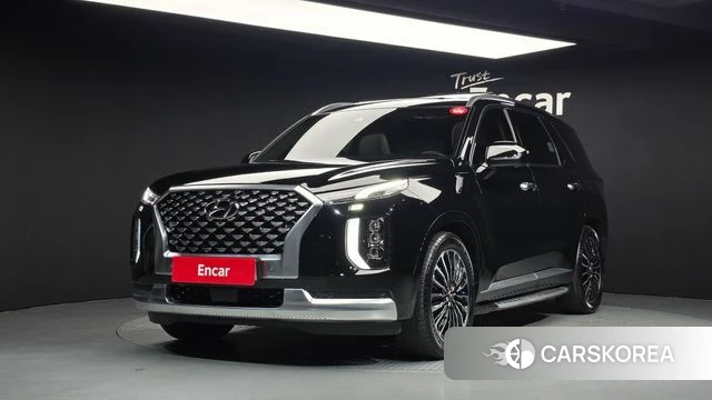 Hyundai Palisade 2021 Черный из Кореи