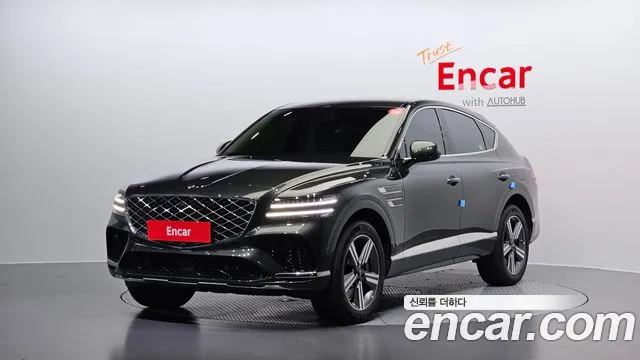 Genesis GV80 Coupe 2024 Зеленый из Кореи