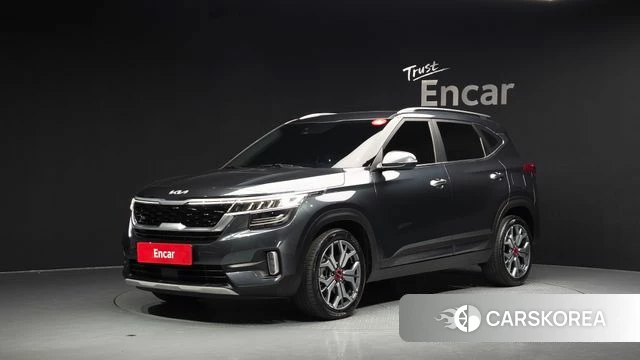 Kia Seltos 2022 Серый из Кореи