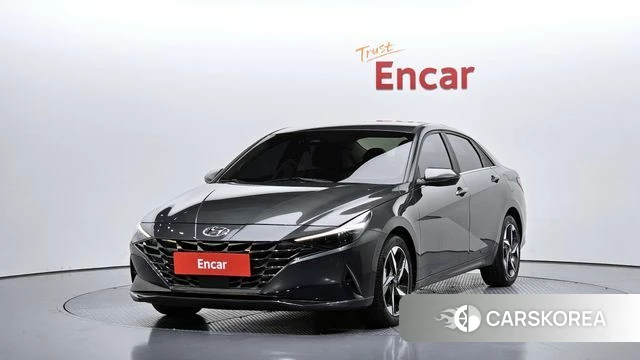 Hyundai Avante (CN7) 2022 Серый из Кореи