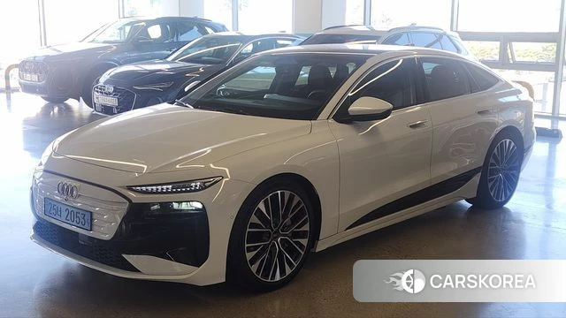 Audi A6 e-Tron 2025 Белый из Кореи