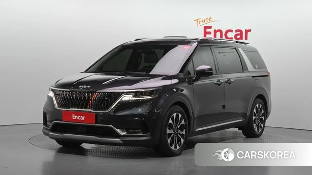 Kia Carnival 4th generation 2021 Серый из Кореи