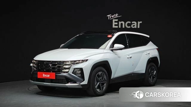 Hyundai The New Tucson Hybrid (NX4) 2025 Белый из Кореи