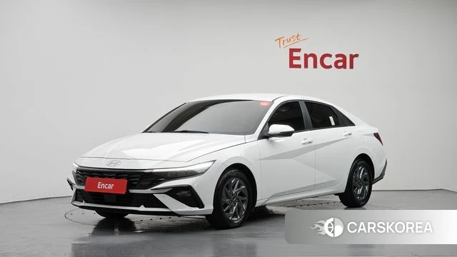 Hyundai The New Avante (CN7) 2025 Белый из Кореи