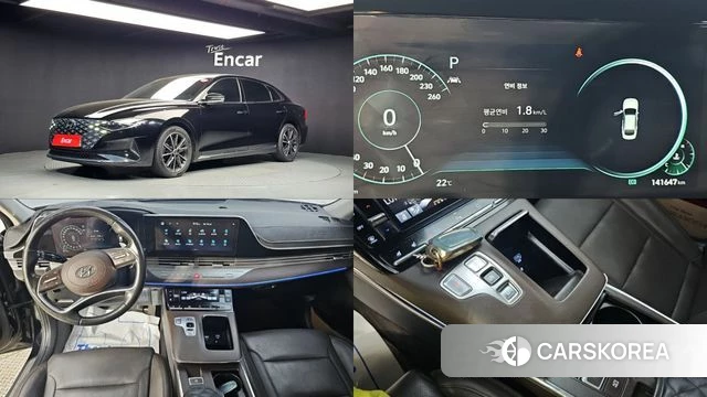 Hyundai The New Grandeur IG 2020 Черный из Кореи