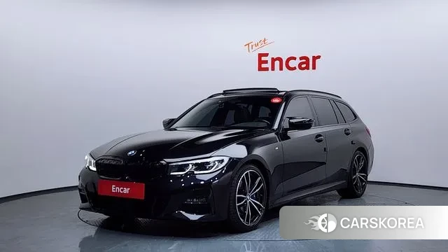 BMW 3 Series (G20) 2022 Черный из Кореи