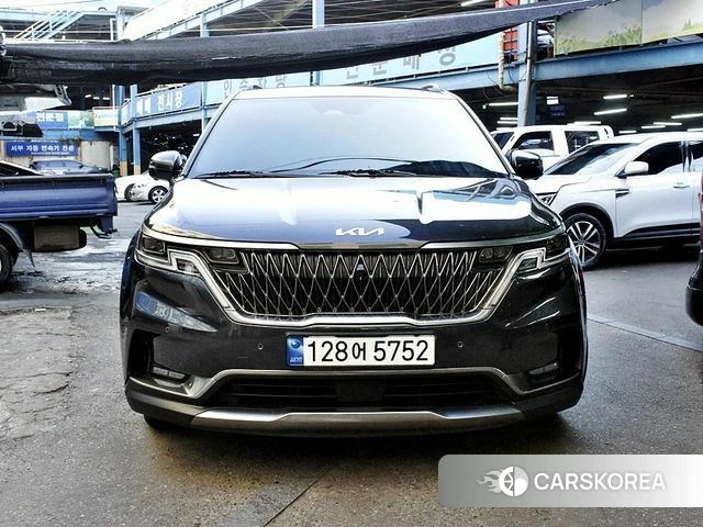 Kia Carnival 4th generation 2023 Серый из Кореи