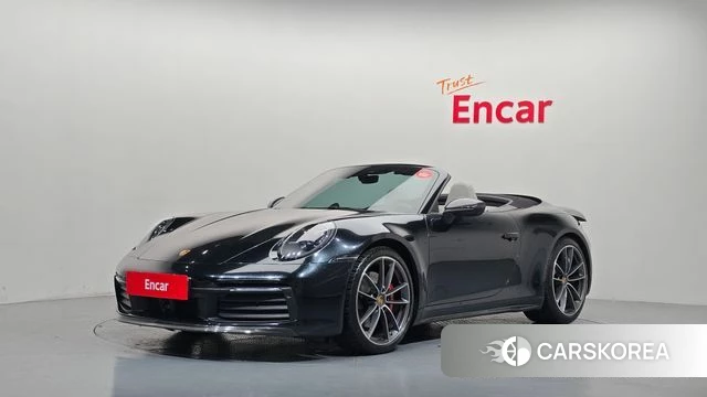 Porsche 911(992) 2022 Черный из Кореи