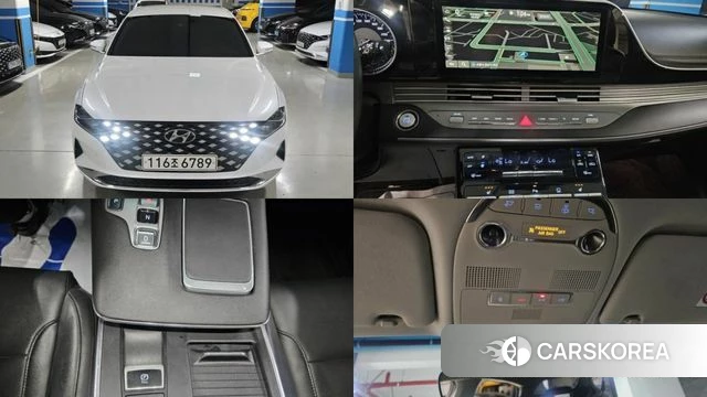 Hyundai The New Grandeur IG 2021 Белый из Кореи