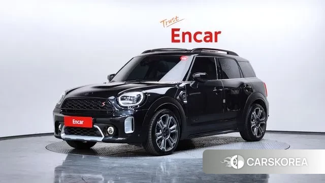 Mini Cooper S Countryman 2022 Черный из Кореи