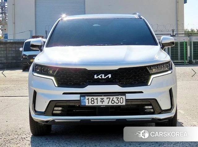 Kia Sorento 4th Generation 2022 Белый из Кореи