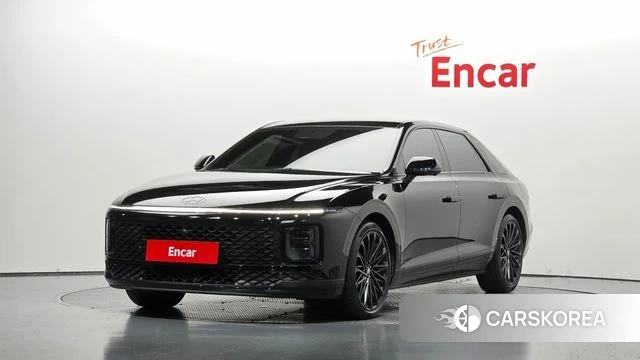 Hyundai Grandeur Hybrid (GN7) 2024 Черный из Кореи