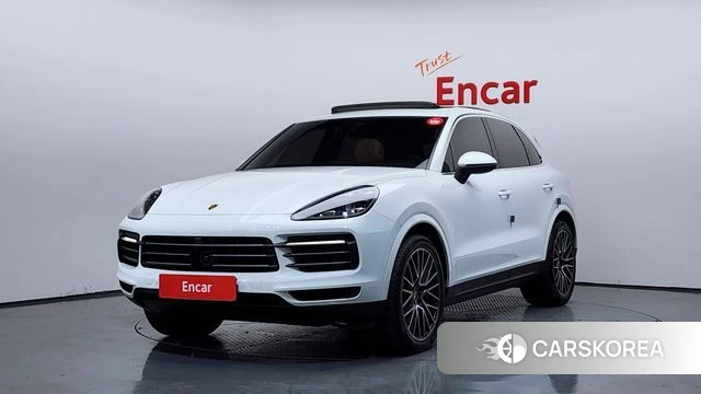 Porsche Cayenne (PO536) 2019 Белый из Кореи