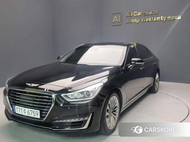 Genesis EQ900 2018 Черный из Кореи