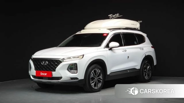 Hyundai Santa Fe TM 2018 Белый из Кореи