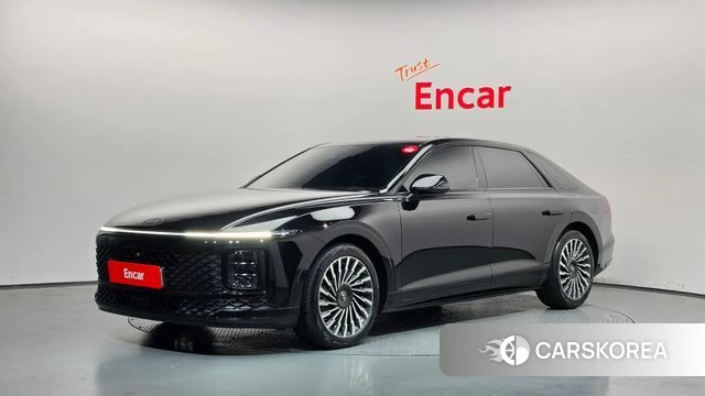 Hyundai Grandeur Hybrid (GN7) 2024 Черный из Кореи